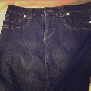 Jean Skirt NWOT